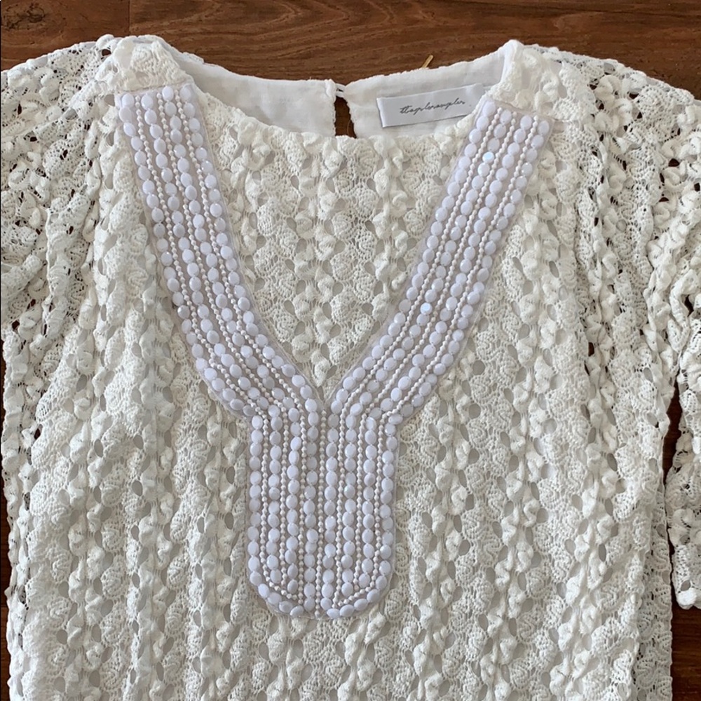 T-Bags Lace Beaded Dress